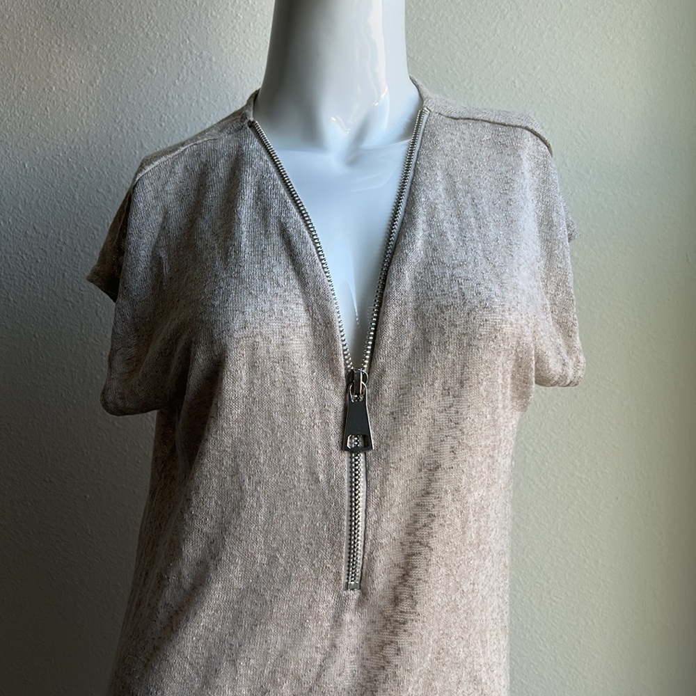JOAN VASS LINEN SHIRT TOP BLOUSE SIZE S MSRP $48.00 NWT - Picture 3 of 7